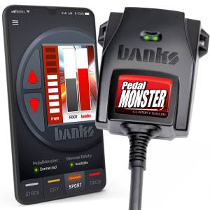 Banks Power Pedal Monster Kit (Stand-Alone) - Molex MX64 - 6 Way - Use w/Phone - 64345