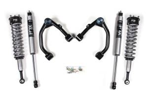 BDS Suspension Level out your 2007-2021 Toyota Tundra truck and improve the ride with this 2-inch leveling kit featuring FOX 2.0 coilover shocks from BDS Suspension. Designed to improve stance, performance, and capability, this kit includes everything
