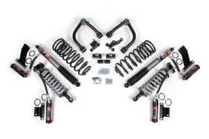 BDS Suspension Take your 2022-2026 Toyota Tundra truck to the next level and improve the ride with this 0-3-inch lift kit featuring FOX 2.5 Performance Elite Coilovers from BDS Suspension. Designed to improve stance, performance, and capability, this k