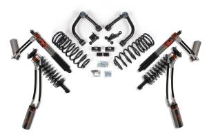 BDS Suspension Take your 2022-2026 Toyota Tundra truck to the next level and improve the ride with this 2.25 inch lift kit featuring FOX 3.0 Internal Bypass Factory Race Coilovers from BDS Suspension. Designed to improve stance, performance, and capabi