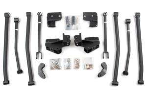 BDS Suspension Upgrade your Jeep Wrangler JK (2007-2018) with a new BDS True 4-Link Long Arm system that can accommodate lifts of 4.5" to 6.5". Not only will this long arm system significantly enhance off-road performance, but it will also provide a mo