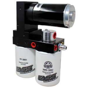 FASS Fuel Systems - FASS Fuel Systems FASS 2017-2019 Ford 6.7L Powerstroke 220gph/65psi Titanium Series Fuel Air Separator TS F18 220G - TSF18250F220G - Image 1