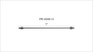 Fleece Performance - Fleece Performance 12in High Pressure Fuel Line (8mm x 3.5mm Line, M14x1.5 Nuts) - FPE-34200-12 - Image 4