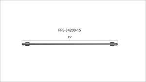 Fleece Performance - Fleece Performance 15in High Pressure Fuel Line (8mm x 3.5mm Line, M14x1.5 Nuts) - FPE-34200-15 - Image 4