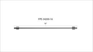 Fleece Performance - Fleece Performance 16in High Pressure Fuel Line (8mm x 3.5mm Line, M14x1.5 Nuts) - FPE-34200-16 - Image 4