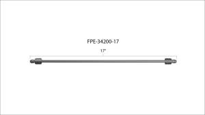 Fleece Performance - Fleece Performance 17in High Pressure Fuel Line (8mm x 3.5mm Line, M14x1.5 Nuts) - FPE-34200-17 - Image 4