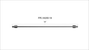Fleece Performance - Fleece Performance 18in High Pressure Fuel Line (8mm x 3.5mm Line, M14x1.5 Nuts) - FPE-34200-18 - Image 4
