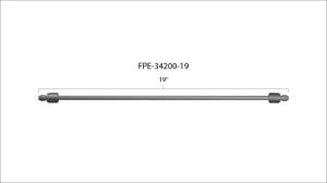 Fleece Performance - Fleece Performance 19in High Pressure Fuel Line (8mm x 3.5mm Line, M14x1.5 Nuts) - FPE-34200-19 - Image 4