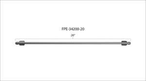 Fleece Performance - Fleece Performance 20in High Pressure Fuel Line (8mm x 3.5mm Line, M14x1.5 Nuts) - FPE-34200-20 - Image 4