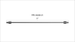 Fleece Performance - Fleece Performance 21in High Pressure Fuel Line (8mm x 3.5mm Line, M14x1.5 Nuts) - FPE-34200-21 - Image 4