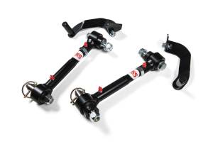 BDS Suspension Enhance your Jeep Wrangler JL or Gladiator JT's articulation up to 30% with JKS Quicker Disconnect Sway Bar End Links. Designed for JL or JT Jeeps with 2.5"-6" lift, JKS Quicker Disconnect Sway Bar End Links feature quick-release pins th