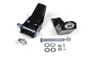 BDS Suspension Despite the impressive off-road capability of the new Ford Bronco, the position of the rear lower shock makes them very susceptible to damage. Add some much needed protection with the JKS Rear Lower Shock Skids. These 3/16" steel skids rein