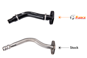 Fleece Performance - Fleece Performance 03-07 Dodge 2500/3500 5.9L Cummins Turbo Drain Tube Kit - FPE-CTDT-CW-KIT - Image 5