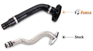 Fleece Performance - Fleece Performance 07-18 Dodge 2500/3500 6.7L Cummins Turbo Drain Tube Kit - FPE-CTDT-VGT-KIT - Image 7