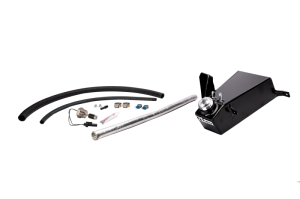 Fleece Performance - Fleece Performance 19-24 Ram 2500-3500 Cummins 6.7L Aluminum Replacement Coolant Tank (Black) - FPE-CUMM-CLNT-TNK-1924 - Image 1