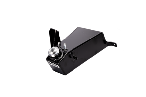 Fleece Performance - Fleece Performance 19-24 Ram 2500-3500 Cummins 6.7L Aluminum Replacement Coolant Tank (Black) - FPE-CUMM-CLNT-TNK-1924 - Image 2