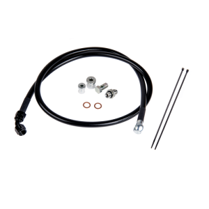 Fleece Performance - Fleece Performance Duramax Remote Turbo Oil Feed Line Kit for 01-16 6.6L Duramax Turbochargers - FPE-DTFL-0116 - Image 2