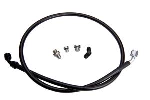 Fleece Performance Duramax Remote Turbo Oil Feed Line Kit for 01-16 Duramax/w 1/4 NPT Oil Inlet - FPE-DTFL-S3S4-0116