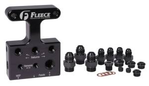 Fleece Performance - Fleece Performance 07.5-09 Dodge 6.7L Cummins 3rd Gen Fuel Distribution Block - FPE-FFD-RF-3G-67 - Image 2