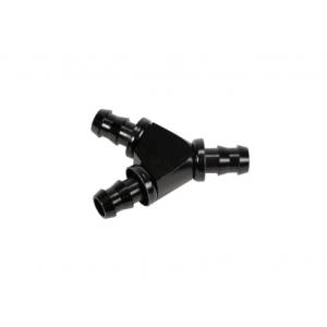 Fleece Performance - Fleece Performance 1/2in Black Anodized Aluminum Y Barbed Fitting (For -8 Pushlock Hose) - FPE-FIT-Y08-BLK - Image 3