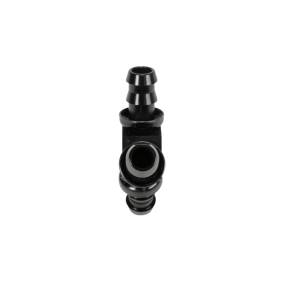 Fleece Performance - Fleece Performance 1/2in Black Anodized Aluminum Y Barbed Fitting (For -8 Pushlock Hose) - FPE-FIT-Y08-BLK - Image 4