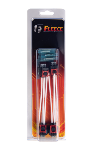 Fleece Performance 17-22 GM 2500/3500 Duramax Replacement Fuel Injector Connector w/Pigtail (4 Pack) - FPE-HAR-L5P-INJ-PT-4P