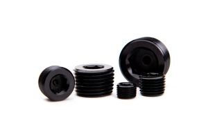 Fleece Performance - Fleece Performance Universal 1/4in NPT Hex Socket Plug - Black - FPE-NPT-14 - Image 4