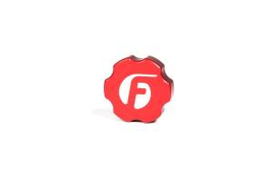 Fleece Performance - Fleece Performance 03-20016 Cummins Billet Oil Cap Cover - Red - FPE-OC-CR-F-RED - Image 3