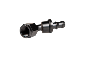Fleece Performance - Fleece Performance Universal -8AN 45Deg to Hose Barb - Black - FPE-PL-45-08 - Image 3