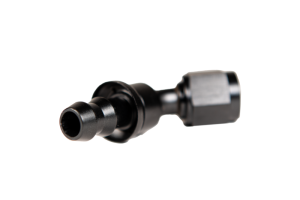 Fleece Performance - Fleece Performance Universal -8AN 45Deg to Hose Barb - Black - FPE-PL-45-08 - Image 4