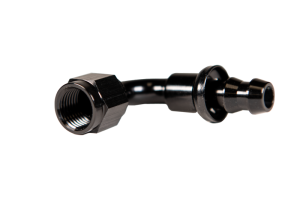 Fleece Performance - Fleece Performance Universal -10AN 90Deg to Hose Barb - Black - FPE-PL-90-10 - Image 4