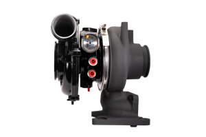 Fleece Performance - Fleece Performance 04.5-10 Chevy Duramax (LLY/LBZ/LMM) 63mm STREET VNT Cheetah Turbo w/ HX40 Outlet - FPE-VNT63-STREET - Image 8