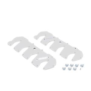 HSP Diesel - HSP Diesel 2011-2016 Chevrolet / GMC Billet Valve Covers Polar White - 546-HSP-W - Image 1