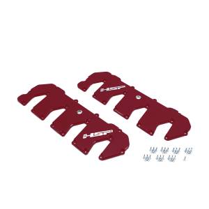 HSP Diesel - HSP Diesel 2011-2016 Chevrolet / GMC Billet Valve Covers Illusion Cherry - 546-HSP-CR - Image 1