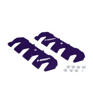 HSP Diesel - HSP Diesel 2011-2016 Chevrolet / GMC Billet Valve Covers Illusion Purple - 546-HSP-CP - Image 1