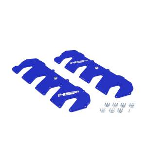 HSP Diesel - HSP Diesel 2011-2016 Chevrolet / GMC Billet Valve Covers Illusion Blueberry - 546-HSP-CB - Image 1
