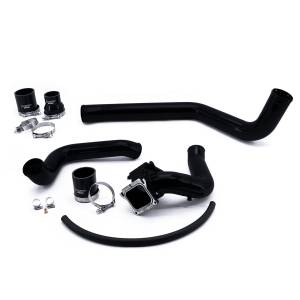 HSP Diesel - HSP Diesel 2004.5-2005 Chevrolet / GMC Intercooler Charge Pipe Bundle Silk Satin Black - 282-HSP-SB - Image 1