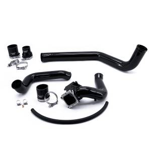 HSP Diesel - HSP Diesel 2004.5-2005 Chevrolet / GMC Intercooler Charge Pipe Bundle Ink Black - 282-HSP-GB - Image 1