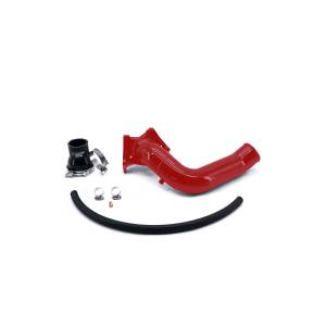 HSP Diesel - HSP Diesel 2004.5-2005 Chevrolet / GMC Max Flow Bridge to Factory Cold Side Flag Red - 206-HSP-BR - Image 2