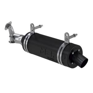 MBRP - MBRP 06-11 Kawasaki KVF 750 Brute Force Slip-On Combination Exhaust w/Sport Muffler - AT-6600SP - Image 1