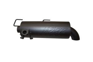 MBRP 09-16 Polaris Sportsman 850 (All Models) Slip-On Exhaust System w/Performance Muffler - AT-8511P