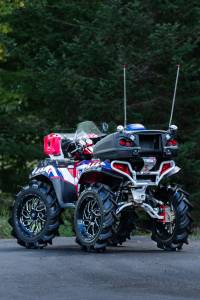 MBRP - MBRP 2011+ Polaris Sportsman Touring 850 T304 Stainless Single Slip-On Performance Series - AT-9526PT - Image 4