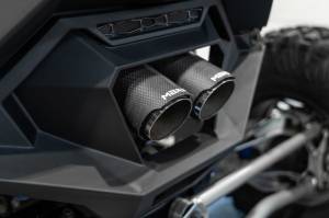 MBRP - MBRP 22-23 Polaris RZR Pro R Single Slip-on Dual Outlet Performance Series - AT-9533PT - Image 3