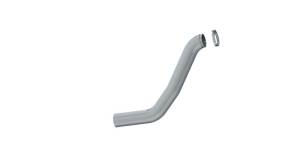 MBRP 1998-2002 Dodge 5.9L Cummins 2500/3500 4in HX40 Turbo Down-Pipe Aluminized Steel - DALHX40