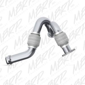 MBRP - MBRP Ford Powerstroke 6.0L Dual Up Pipe Kit - FAL2313 - Image 3