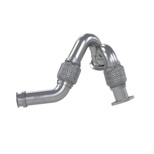 MBRP - MBRP Ford Powerstroke 6.0L Dual Up Pipe Kit - FAL2313 - Image 4