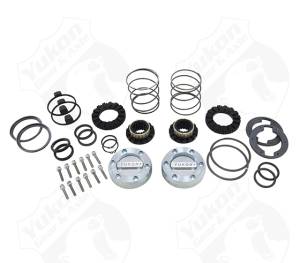 Yukon Hardcore Locking Hub set for GM 8.5" front & Dana 44, 19 spline