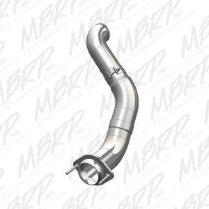 MBRP 11-15 Ford 6.7L Powerstroke (Cab & Chassis Only) 4in Turbo Down-Pipe Aluminized - FALCA459