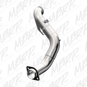 MBRP 2015 Ford 6.7L Powerstroke (Cab & Chassis Only) 4in Turbo Down-Pipe T409 Aluminized - FALCA460
