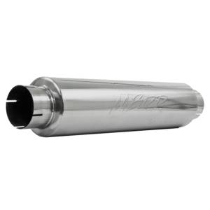MBRP - MBRP Universal Quiet Tone Muffler 4in Inlet/Outlet 24in Body 6in Dia 30in Overall T304 - M1004 - Image 2